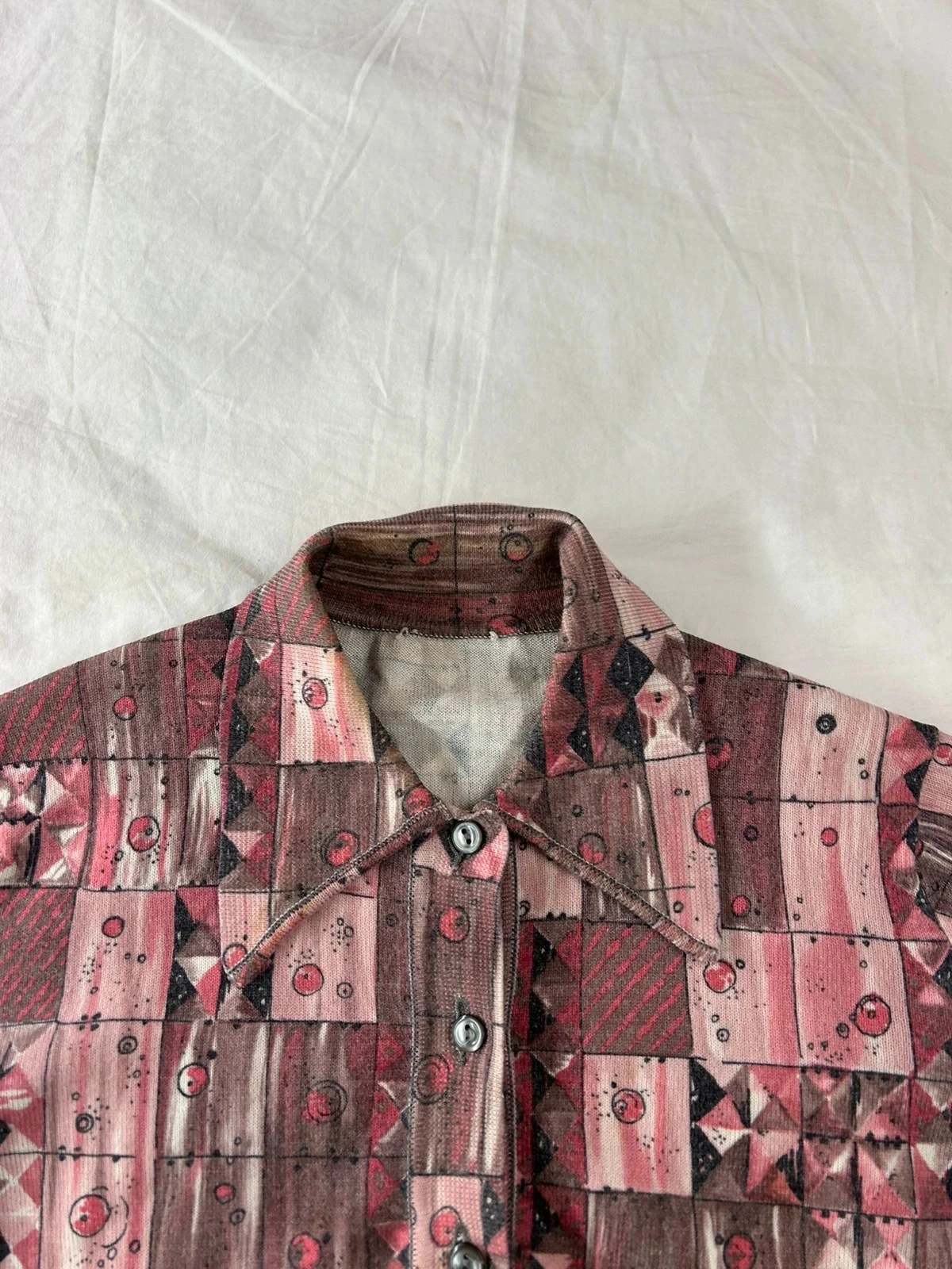 Multicolore vintage geprinte blouse in retro y2k-stijl – photo 7
